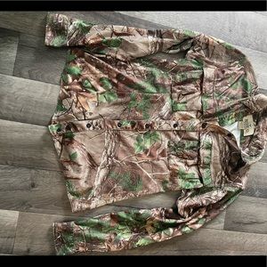 Women’s hunting button down shirt XS
